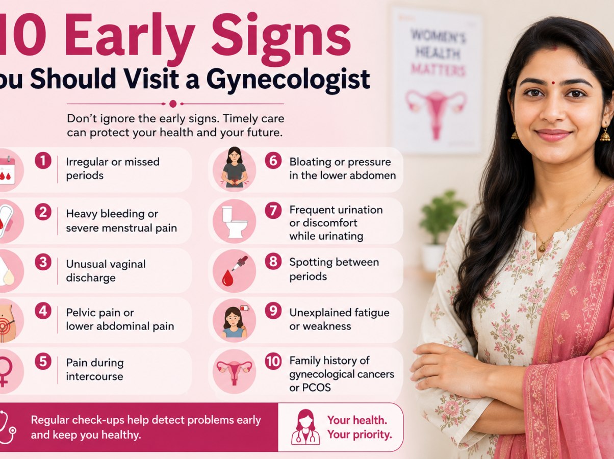 10 Early Signs You Should Visit a Gynecologist